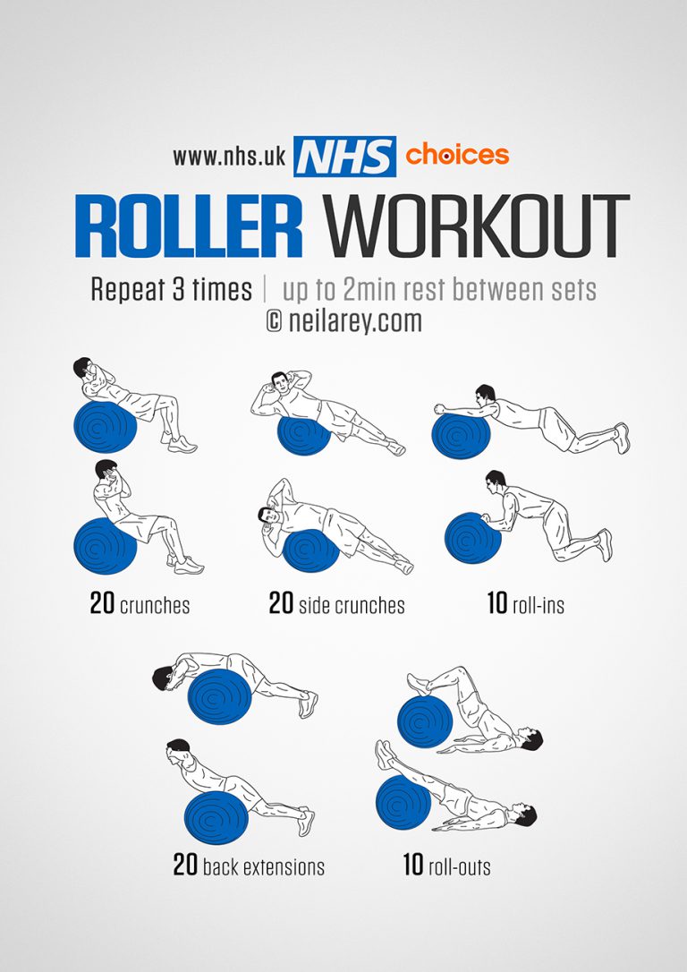 roller workout pt session