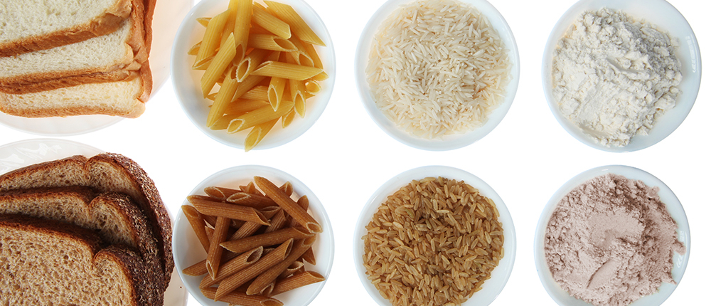 Whole Wheat and Brown vs. White Bread, Pasta, Rice and Flour