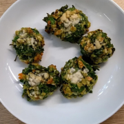 healthy snack food spinach balls