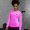 pink long sleeves