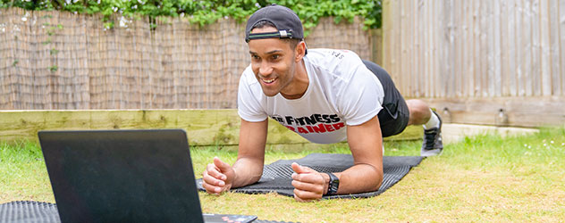 online home training on 28 Days of Fitness